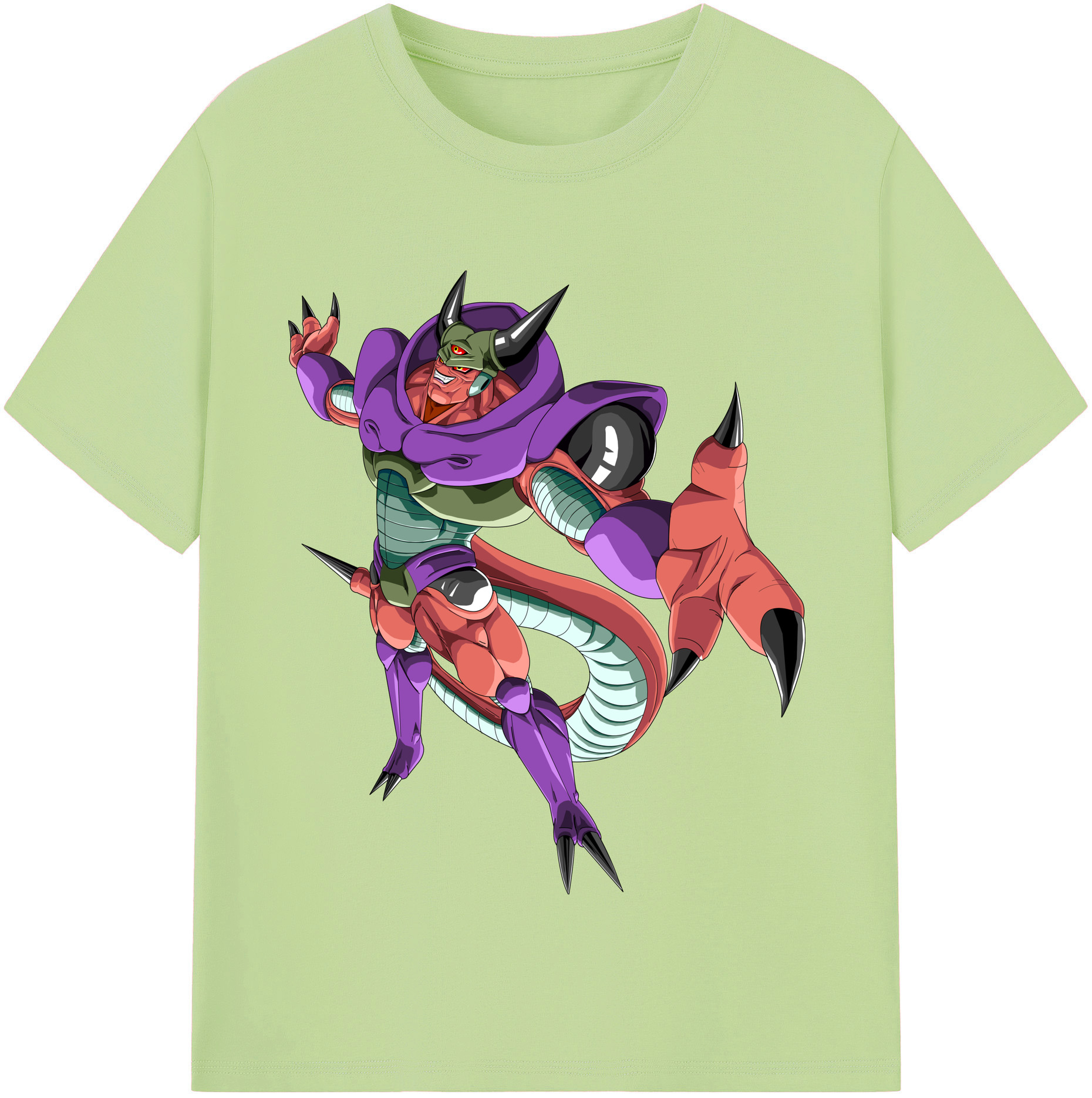 （画像用） ドラゴンボール ジャネンバ DRAGON BALL Janemba 綿100％半袖Tシャツ（フロントプリント）